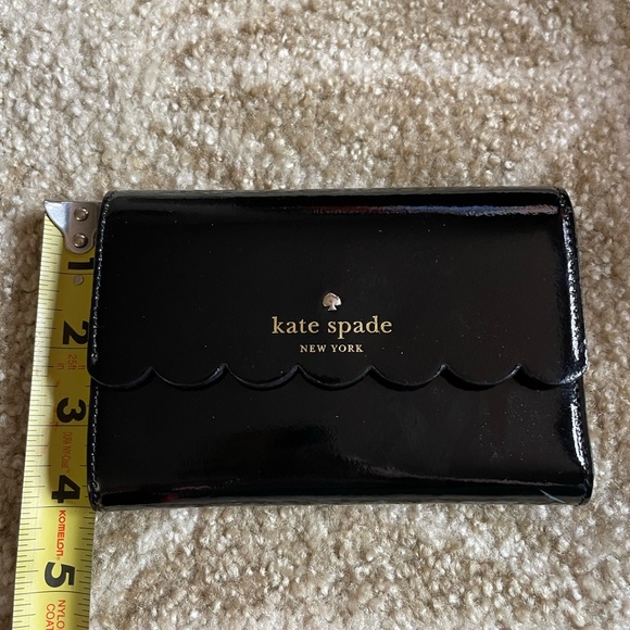 kate spade Handbags - Black Kate Spade Wallet please note minor scuff